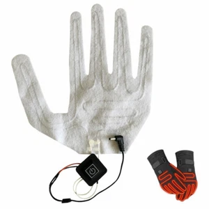 USB Heated Gloves Winter Warm Five-Finger Gloves Heating Pad Electric Heat~_e - Picture 1 of 11