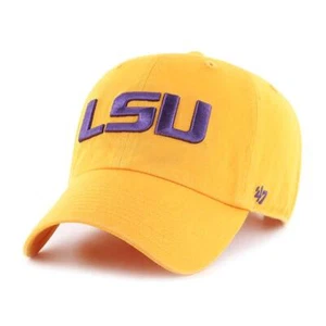 LSU Tigers 47 Brand Clean Up verstellbare Mütze - Gold - Bild 1 von 1