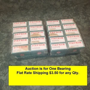 Fafnir Ball Bearing 5205KD (17025-Tub-X2) - Picture 1 of 6