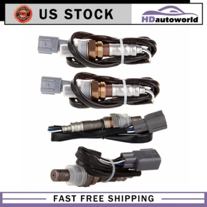4pcs Upstream&Down For 01-03 Toyota RAV4 2.0L Air Fuel Ratio O2 Oxygen Sensor - Picture 1 of 24
