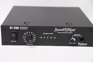 Sound Mate Telex ST-200 Trasmettitore Sintetizzato Solo Sistemi di Ascolto Personale - Foto 1 di 7