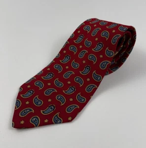 Tommy Hilfiger Men 100% Silk Paisley Traditional Neck Tie  Multicolor  NWOT - Picture 1 of 10