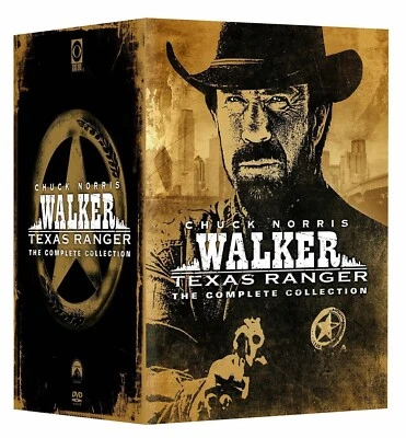 WALKER TEXAS RANGER COMPLETE SERIES SEASONS  1-8 (DVD,52-Disc Box Set)+BONUS MOV - Image 1 of 4