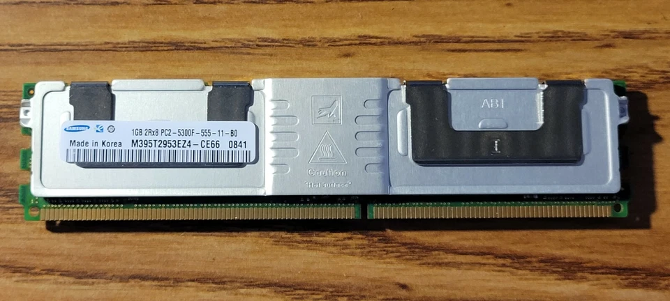 SAMSUNG 1GB PC2 5300 MEMORY - Image 1 of 1