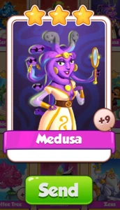 Coin master cards : Medusa - Picture 1 of 1