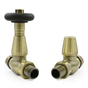Radiator Valves Traditional Thermostatic Straight TRV - Jordan | Hot Flow - Picture 1 of 47