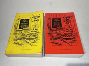 Calling All Cooks One, Two Cookbooks Telephone Pioneers Alabama 1989 FREE SHIP! - Picture 1 of 24