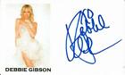 "Teen Idol" Debbie Gibson Hand Signed 3X5 Picture Card COA