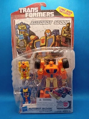 Transformers - AUTOBOT SCOOP Generations - 2014 Hasbro - NEW SEALED - Image 1 of 2