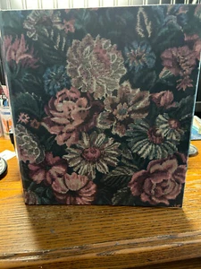 NUOVO album fotografico vintage Holson pagine EasyStik floreale - contiene 300 foto AG24 - Foto 1 di 3