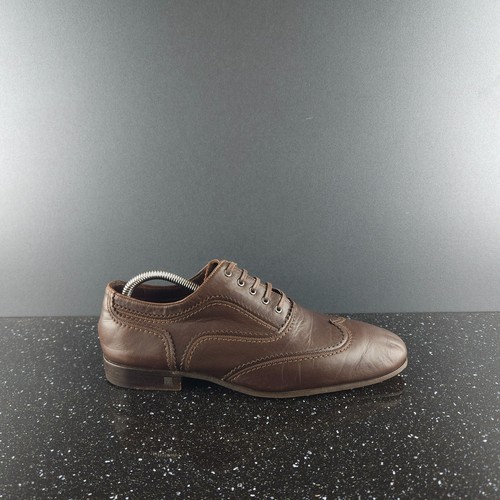 LOUIS VUITTON（LV） Scarpe eleganti vintage Louis Vuitton in pelle marrone taglia 6 5 US 7 5 da uomo