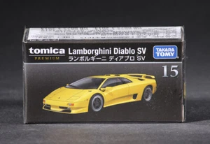 Takara Tomy Tomica 15 PREMIUM Lamborghini Diablo SV Mini Diecast Car - Picture 1 of 6
