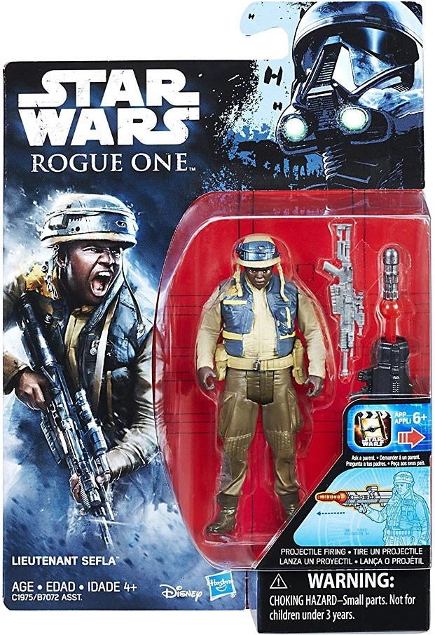 Figura de acción Star Wars Rogue One Lieutenant Sefla Foto 1 de 1