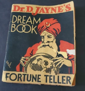 Dr. D. Jayne's Dream "Soft" Book Fortune Teller 1935, 6.25" H x 5.5" L - Picture 1 of 10