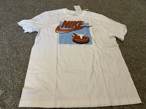 Nike Texas Longhorns S/S Shirt Tee Men’s Size: XL NWT White/Blue - Picture 1 of 4