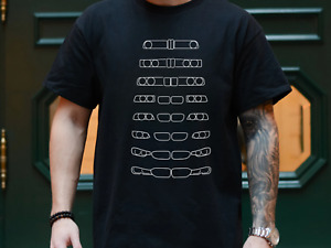 Mens Evolution Of BMW 3 Series T shirt Simple Shirt Car Racing Shirt Formula 1