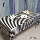 1pc Rectangle Tablecloth Party Desk Cover Mat Plastic Table Cloth Disposable