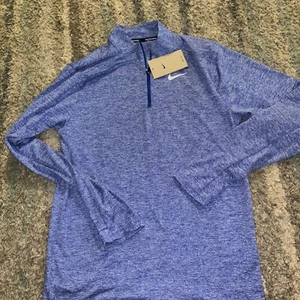 NIKE Dri-FIT Element 1/2-Zip Top Heather Blue DH4949-494 Sz Small NWT $75 - Picture 1 of 6