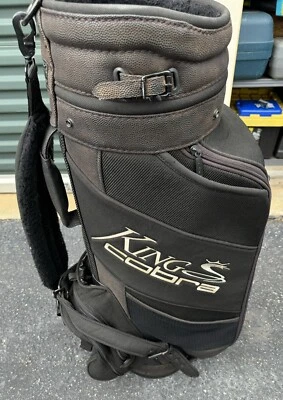 Bolsa de carro de personal King Cobra vintage divisores de 6 vías negra Foto 1 de 4