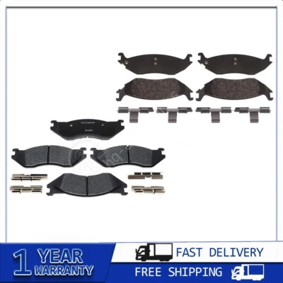 Pastillas de freno para Dodge Ram 1500 2004 2003 2002 Foto 1 de 3