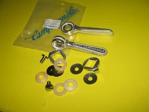 SET MANETTINI CAMPAGNOLO LEVE CAMBIO VINTAGE SHIFTERS LEVERS NEW NOS - Foto 1 di 2