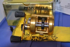 PENN INTERNATIONAL 955 REEL WITH ORIGINAL BOX AND PAPERWORK (new) - Picture 1 of 19