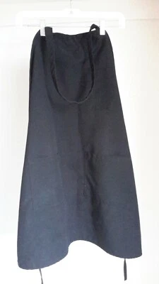  Infinity By Pinnacle Adult One Size Black Polyester Bib Apron Front/Pen/Pockets - Image 1 of 4
