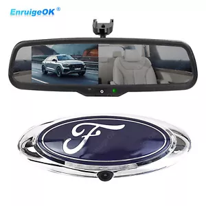 Chrome Emblem Logo Backup Camera for Ford F150 F250 F350 F450 F550 (2004-2016) - Picture 1 of 24
