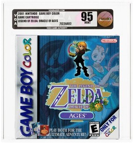 The Legend of Zelda: Oracle of Ages graded VGA 95 MINT CONDITION