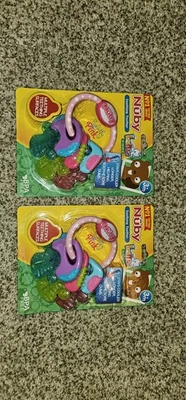 2-pack Nuby Icy Bite Soothing Teether Keys 3+ Months Perfectly Pink NEW! - Image 1 of 3
