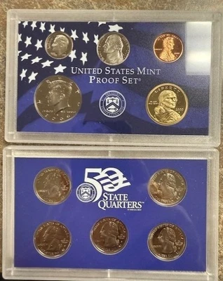 2000 Proof Set U.S. Mint Original Government Packaging OGP COA - Image 1 of 3
