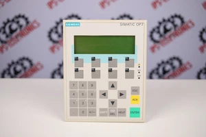 SIEMENS SIMATIC OP7 6AV3 607-1JC20-0AX1 (232) (PANEL) - 6 months warranty - Picture 1 of 5