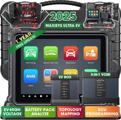 🔋 Autel MaxiSys Ultra EV Diagnosetool für Hochvolt-/Hybridfahrzeuge DE Vers. - Bild 1 von 4