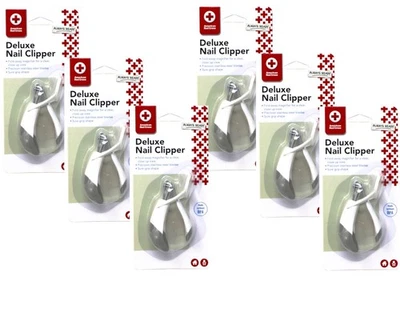 Cortadores de unhas com lupa The First Years American Red Cross Baby - Pacote com 6 - Imagem 1 de 4