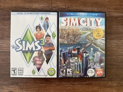Sims PC Bundle - Sim City Limited Edition & Sims 3  - Image 1 of 3
