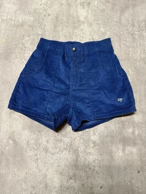 Vintage 80s Electric Blue Op Ocean Pacific Corduroy Shorts - Image 1 of 4
