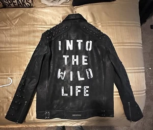 Affliction Limited Edition Custom Halestorm Leather Jacket Size XL   - Picture 1 of 6