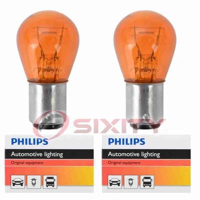 2 pc Philips Front Side Marker Light Bulbs for Subaru Baja Forester Impreza se - Image 1 of 4