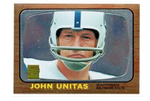 2000 Topps Chrome '66 Topps #133 Johnny Unitas #R10 Reprint Baltimore Colts - EX - Picture 1 of 2