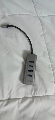 Usb C Hub 5 In 1 Multiport Adapter 4k Hdmi 4 Usb 3.0 Ports Usb C Dongle For Lapt - Image 1 of 4