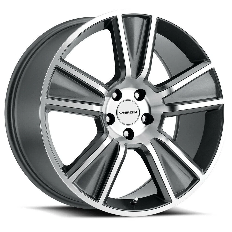 Rueda mecanizada 20" Vision Muscle V223 Stunner antracita llanta 20x11 5x120 40 mm Foto 1 de 4