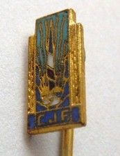 Insigne Chantiers Jeunesse 1940 – Groupe 5 Ski Montagne – Émail Augis – Original