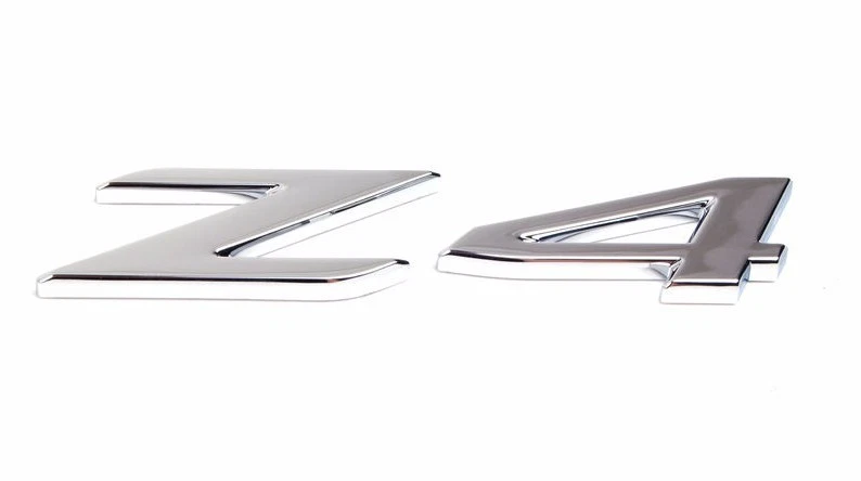 BMW E89 Z4 Original Emblema de maletero trasero "Z4" Letras Calcomanía Insignia NUEVO 2009+ Foto 1 de 1