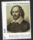 Nederland 2022   William Shakespeare   2   postfris/mnh