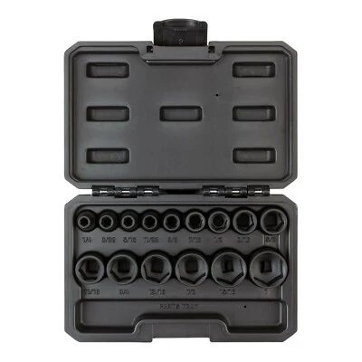 Tekton SID91300 3/8 Inch Drive 6-Point Impact Socket Set, 15-Piece (1/4-1 in.) - Image 1 of 4