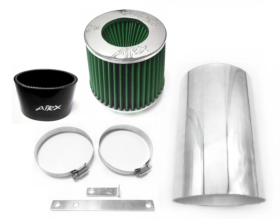 AirX Racing Black-Green For 1994-2001 Chrysler LHS 3.5L V6 Air Intake Kit - Imagen 1 de 1