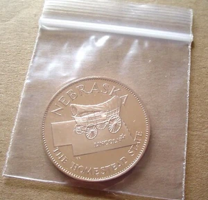 Proof "States of the Union" - Nebraska Bronze Medal - Picture 1 of 3
