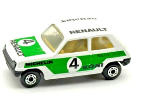 Matchbox No 21 HTF Lesney Renault 5TL White & Green w/Beige Interior in PVC Box - Picture 1 of 6