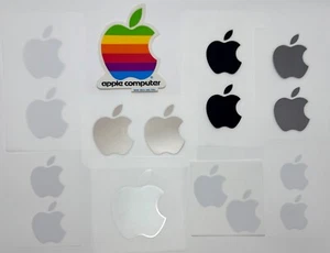 Authentic Apple OEM Logo Decal Stickers – Multiple iPad iPhone iPod Bulk Saving - Picture 1 of 12