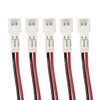 5 Stück 2Pin 1.25mm 1,25mm Micro JST SH Stecker Buchse Male 15cm Lipo Akku Kabel - Bild 1 von 4